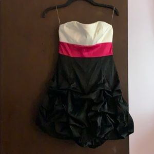 Strapless party dress